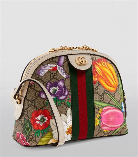 gucci small flora shoulder bag|gucci bag transparent.